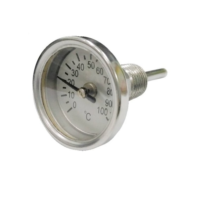 2" Back Connected bimetal Thermometer
