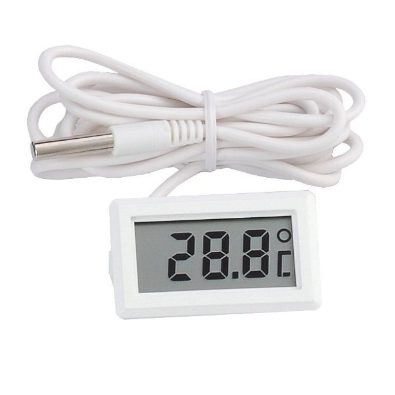 Remote reading digital thermometer